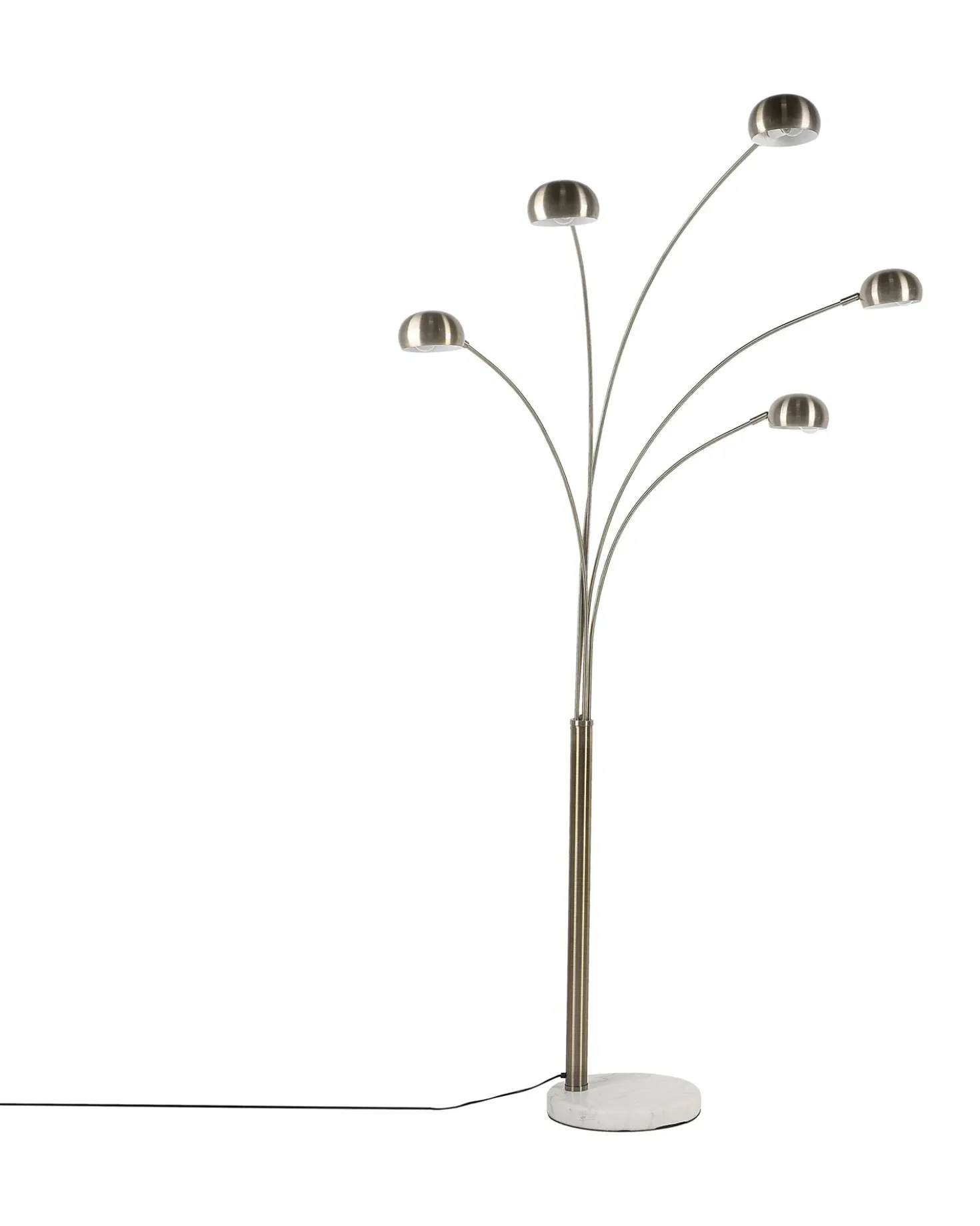Gulvlampe FLINDERS Justerbar Metal Guld
