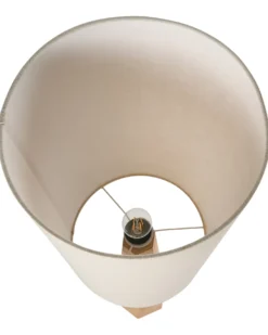 Gulvlampe ILALA Træ Naturlig