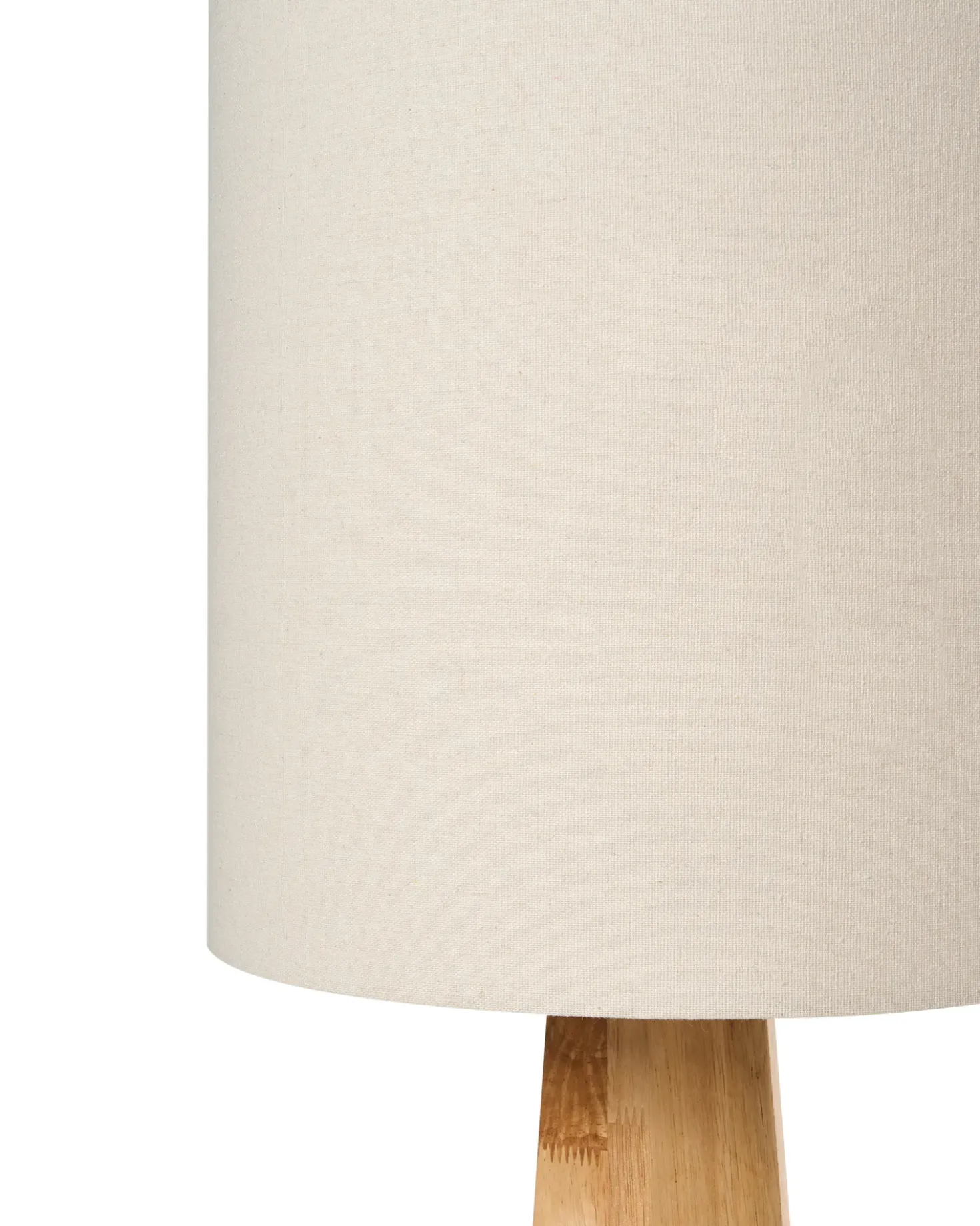 Gulvlampe ILALA Træ Naturlig