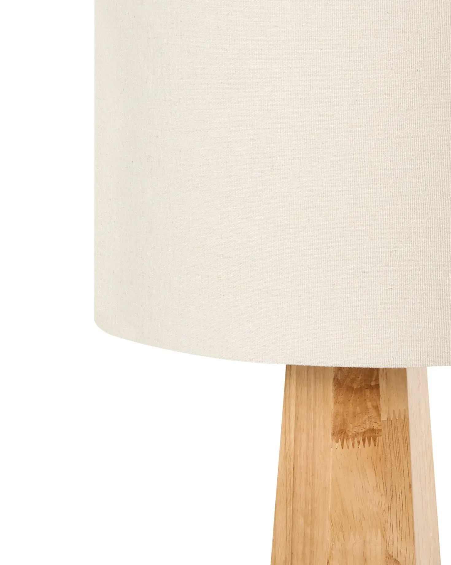 Gulvlampe ILALA Træ Naturlig