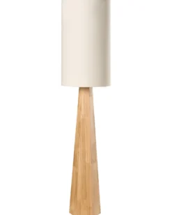 Gulvlampe ILALA Træ Naturlig