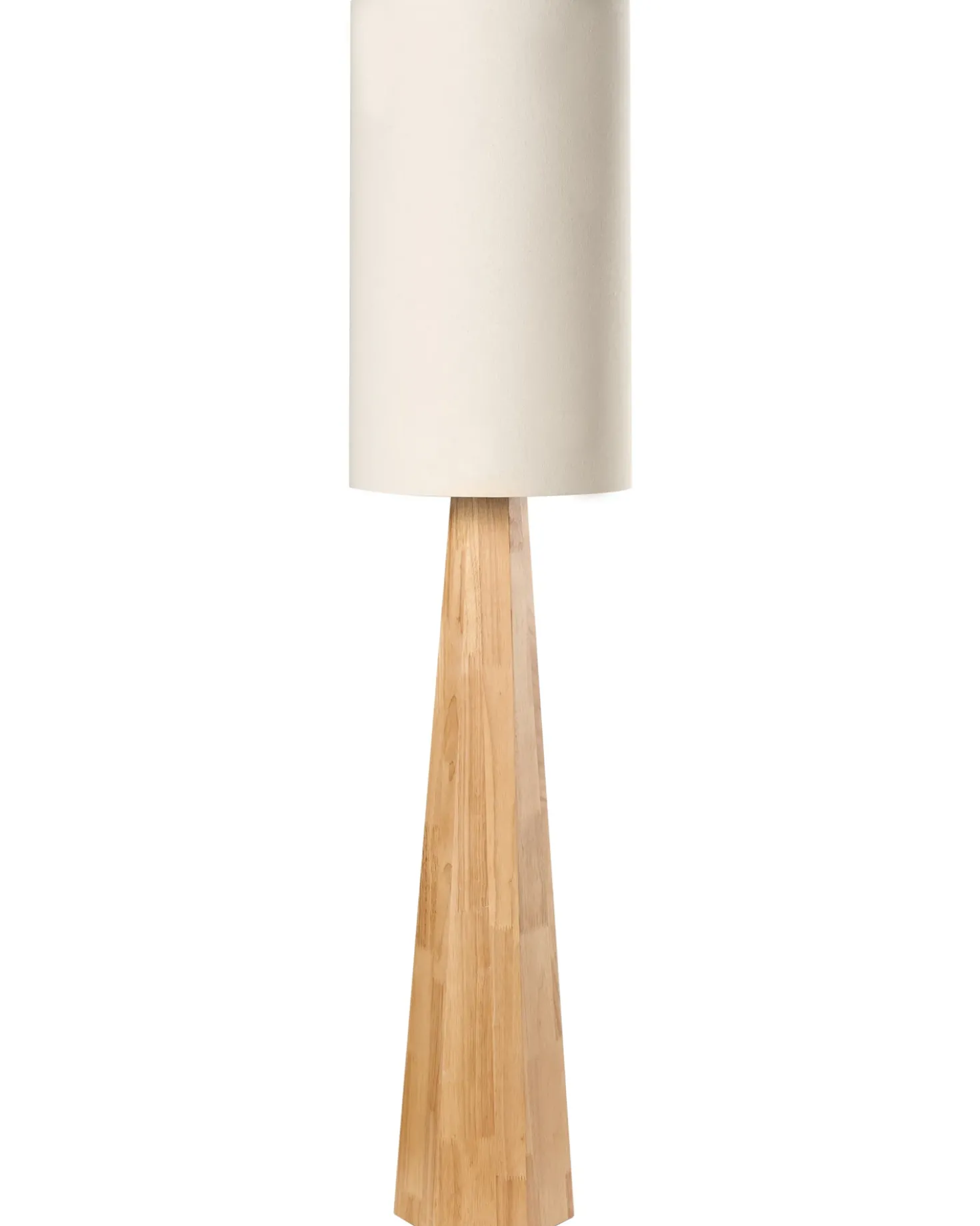 Gulvlampe ILALA Træ Naturlig