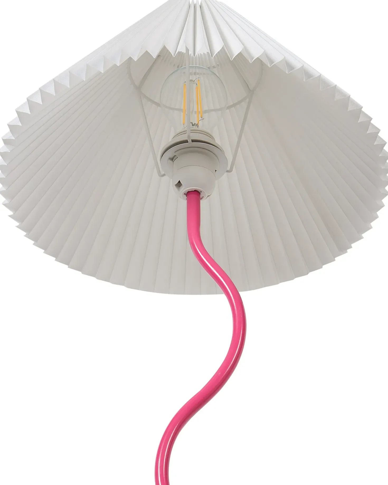 Gulvlampe JIKAWO Metal Lyserød
