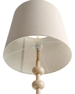 Gulvlampe KRIOS Metal Lysebrun
