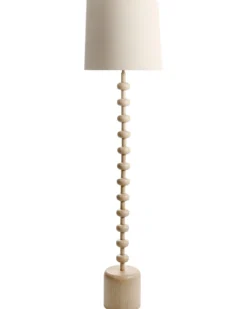 Gulvlampe KRIOS Metal Lysebrun