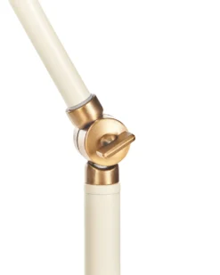 Gulvlampe LENNON Justerbar Metal Lys Beige