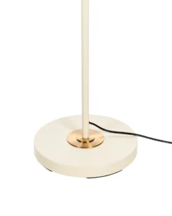 Gulvlampe LENNON Justerbar Metal Lys Beige
