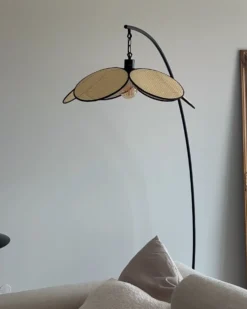 Gulvlampe MERRICA Metal Sort
