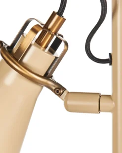 Gulvlampe MOYOLA Justerbar Metal Beige