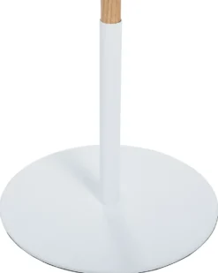 Gulvlampe OWENS Justerbar Asketræ Hvid