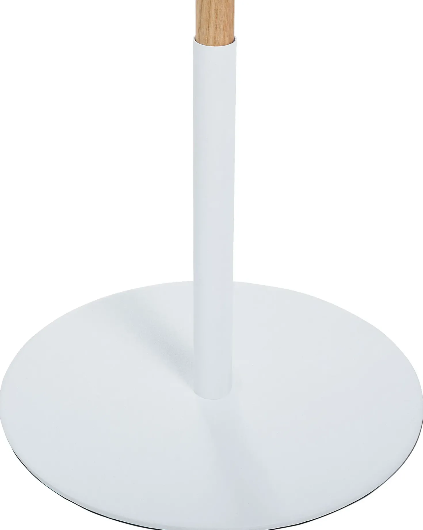 Gulvlampe OWENS Justerbar Asketræ Hvid