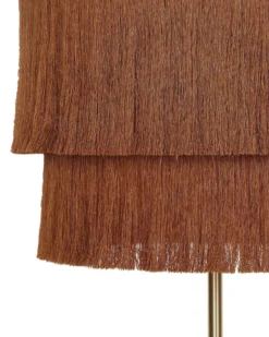 Gulvlampe PERISTERI Metal Brun