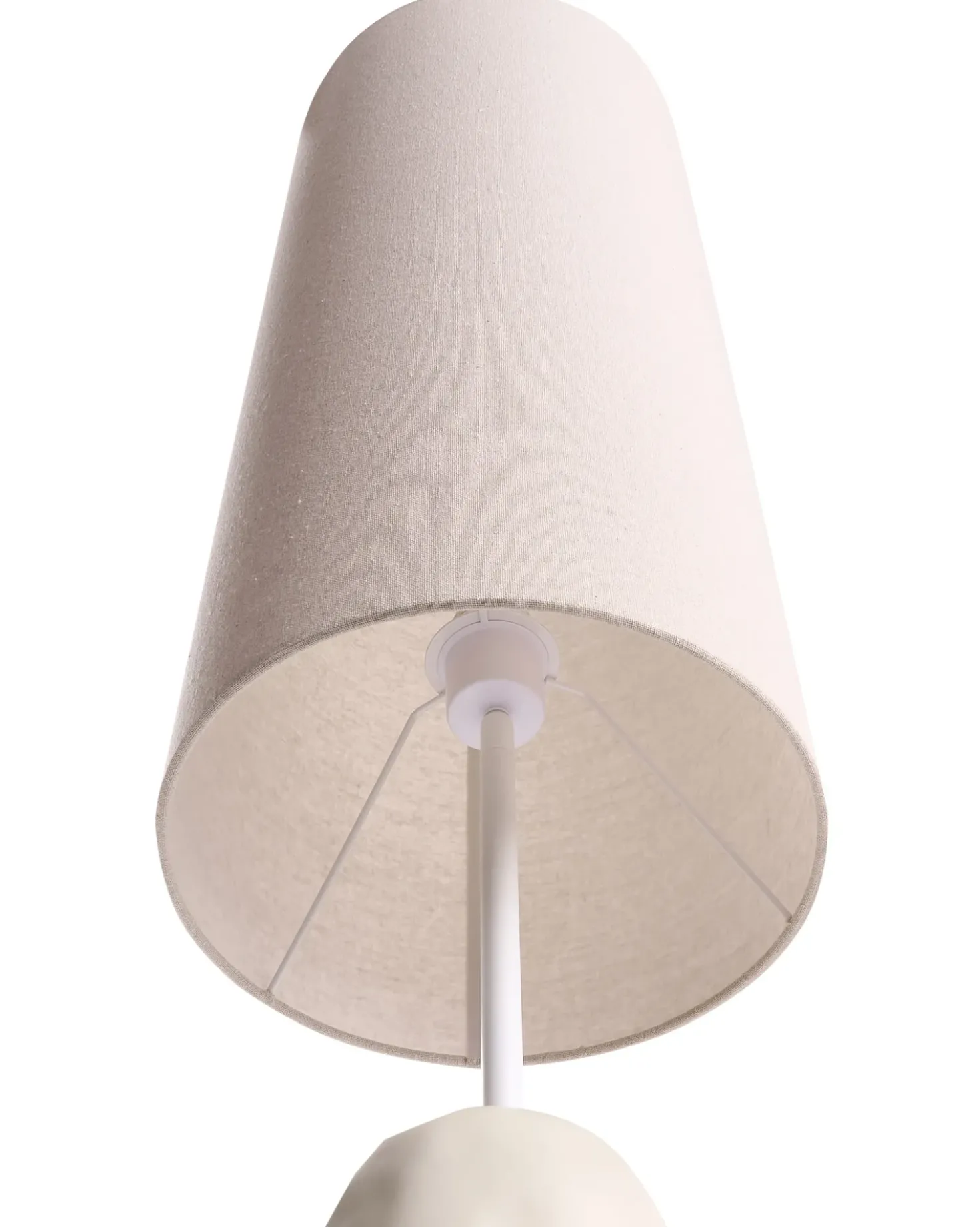 Gulvlampe SELB Keramik Lys Beige