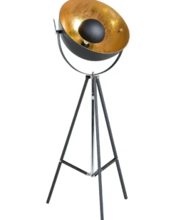 Gulvlampe THAMES Metal Guld