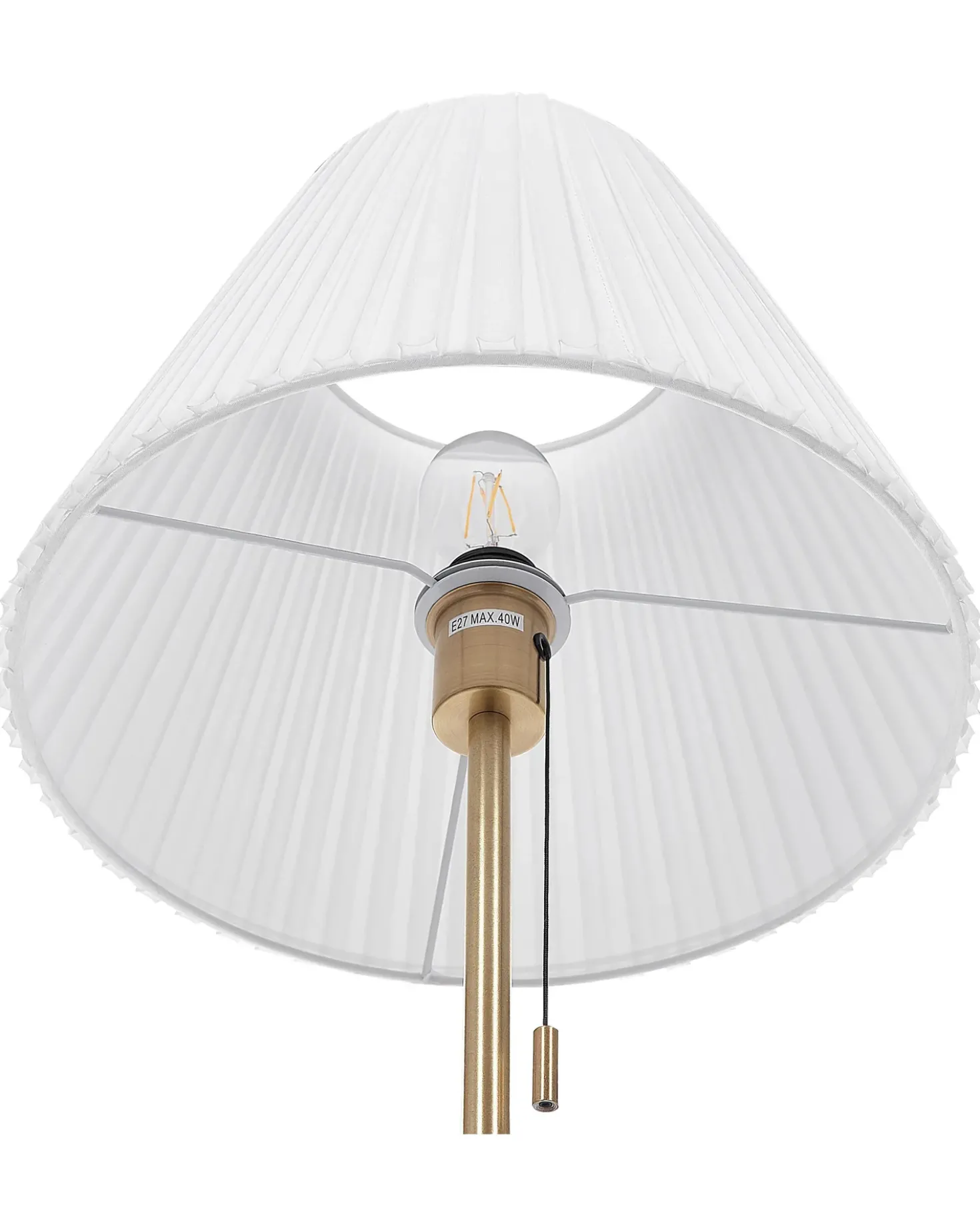 Gulvlampe TORYSA Metal Messing