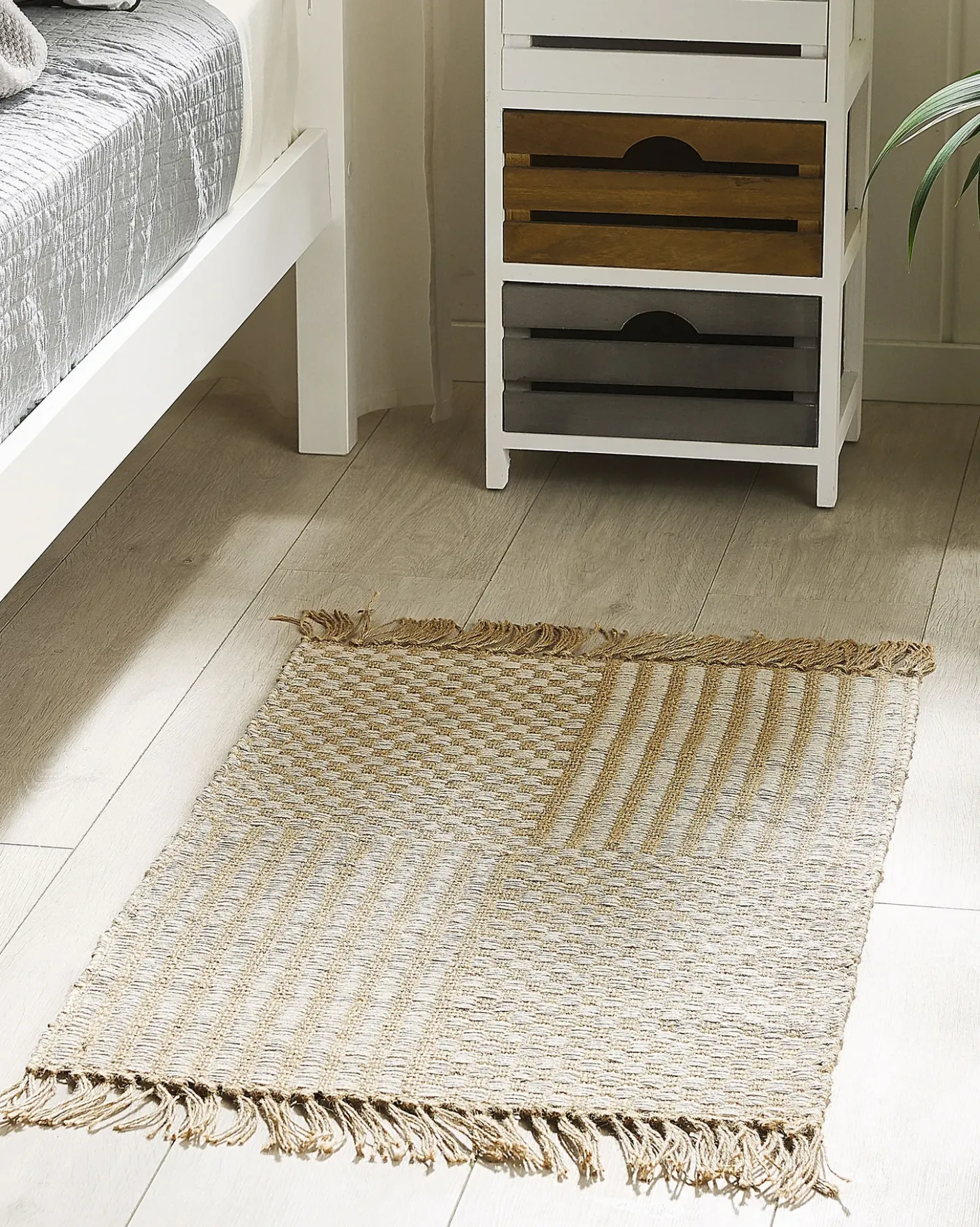 Gulvtæppe ADABAG Beige 50 x 80 cm Jute
