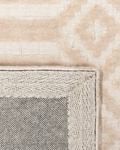 Gulvtæppe ADATEPE Beige 140 x 200 cm Viskose