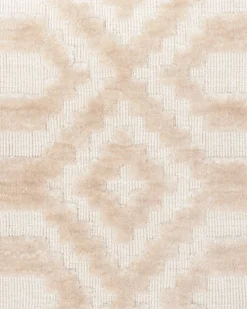 Gulvtæppe ADATEPE Beige 140 x 200 cm Viskose