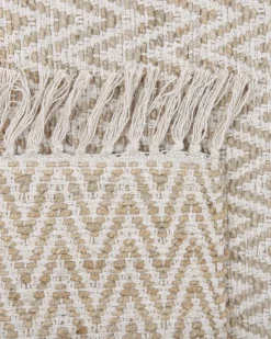 Gulvtæppe AFRIN Beige 140 x 200 cm Jute