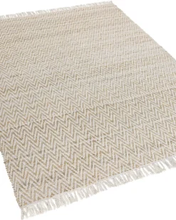 Gulvtæppe AFRIN Beige 140 x 200 cm Jute
