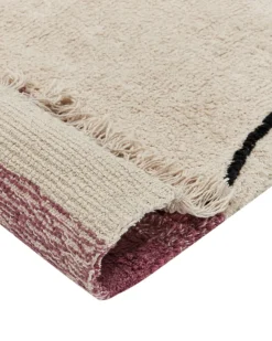 Gulvtæppe AFSAR Lys Beige 160 x 230 cm Bomuld
