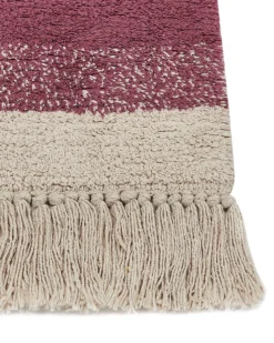 Gulvtæppe AFSAR Lys Beige 160 x 230 cm Bomuld