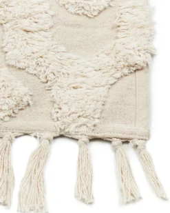 Gulvtæppe AKSARAY Beige 160 x 230 cm Bomuld