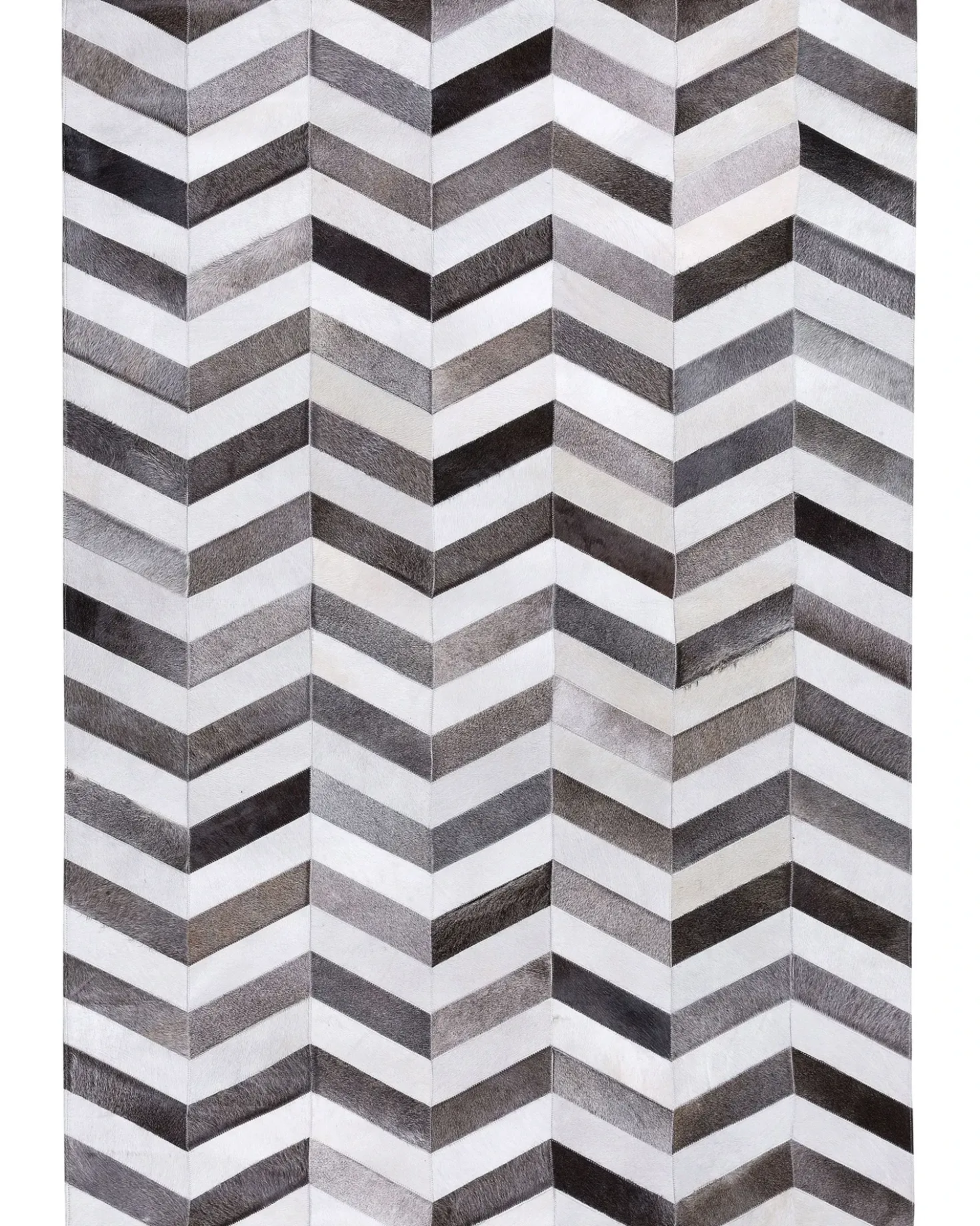 Gulvtæppe AKSAZ Multifarvet 140 x 200 cm Ægte læder