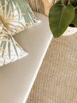 Gulvtæppe ALADAG Beige 140 x 200 cm Jute
