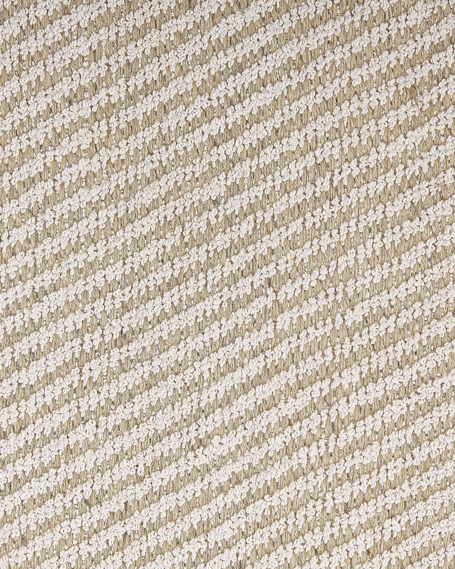 Gulvtæppe ALADAG Beige 140 x 200 cm Jute