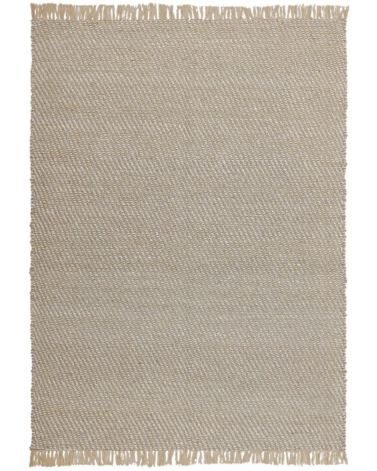 Gulvtæppe ALADAG Beige 140 x 200 cm Jute