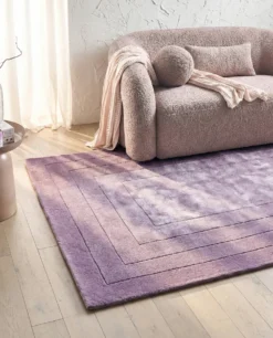 Gulvtæppe AMADO Lilla 160 x 230 cm Viskose