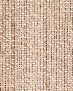 Gulvtæppe AMRAVATI Lys Beige 80 x 300 cm Jute