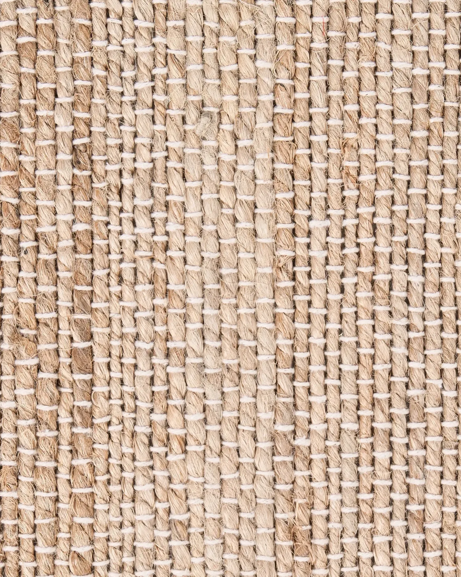 Gulvtæppe AMRAVATI Lys Beige 80 x 300 cm Jute