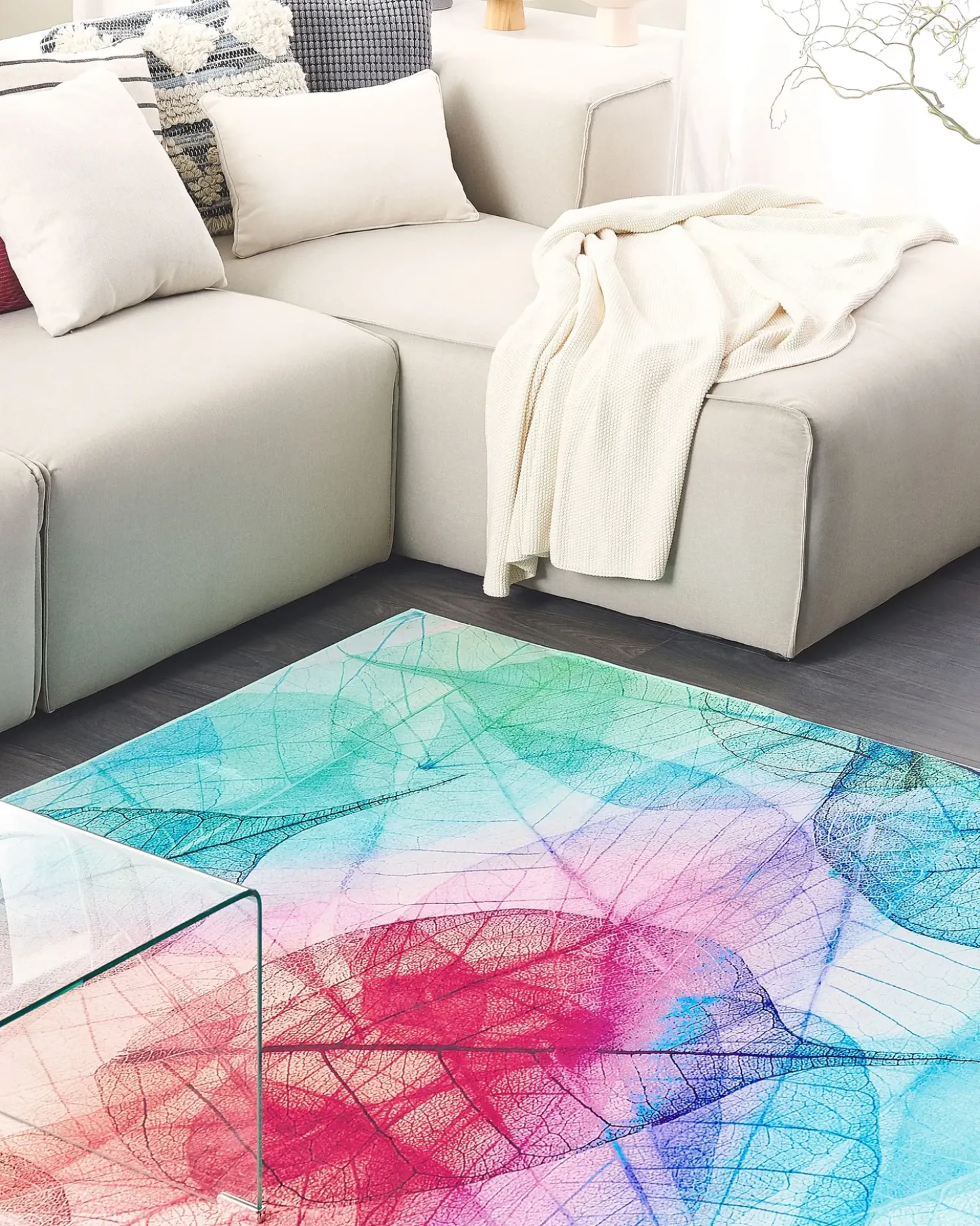 Gulvtæppe ANTAKYA Multifarvet 160 x 230 cm