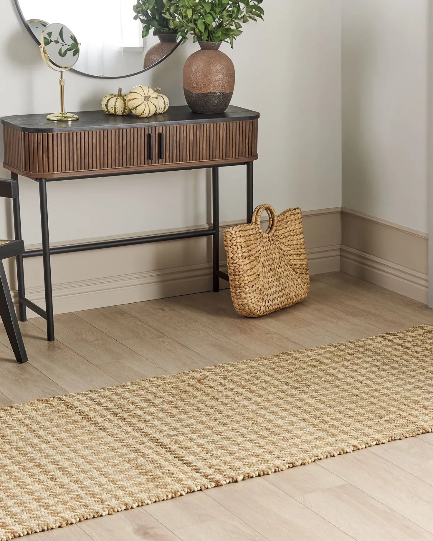 Gulvtæppe ARAPTEPE Beige 80 x 300 cm Jute