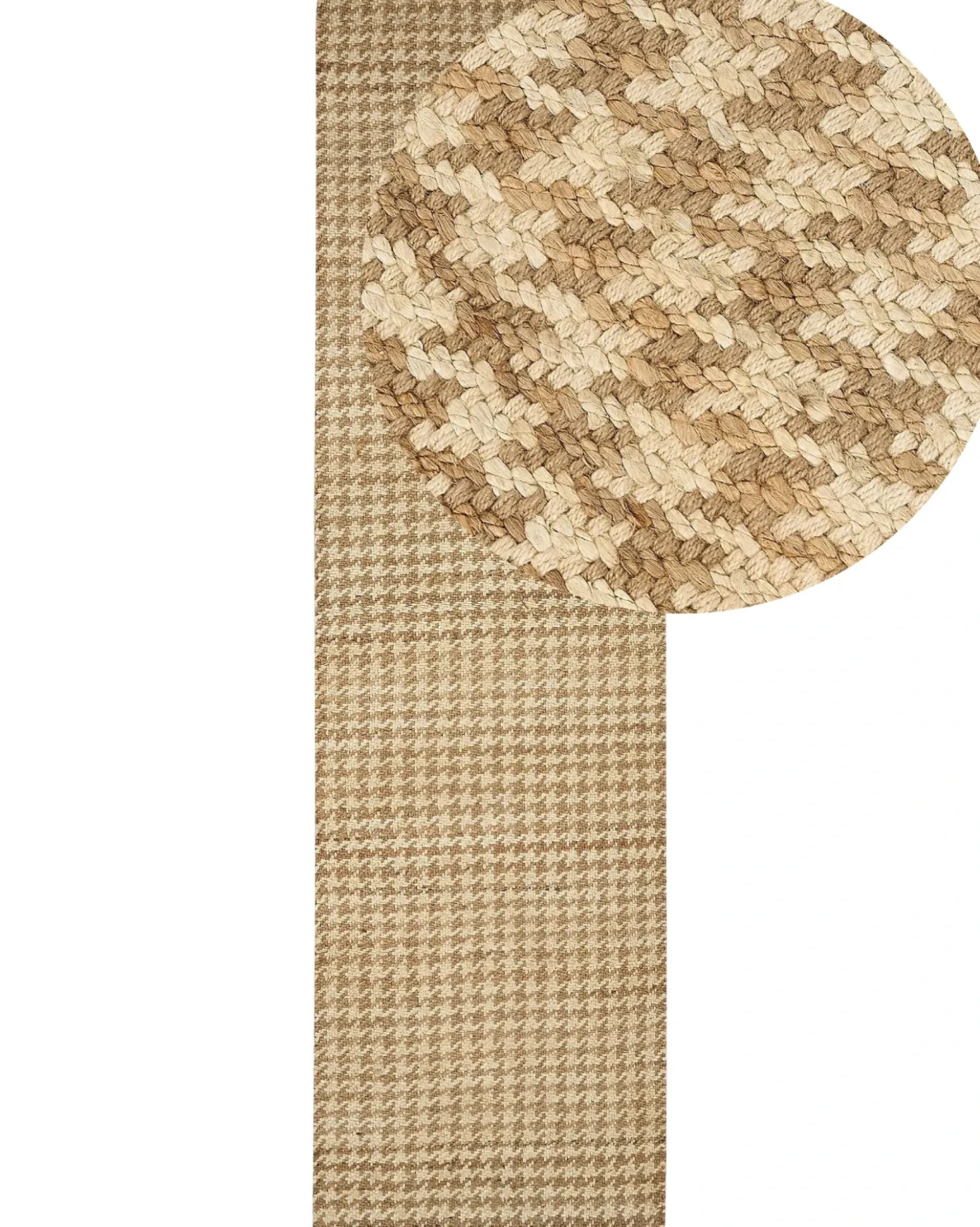 Gulvtæppe ARAPTEPE Beige 80 x 300 cm Jute