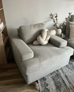Gulvtæppe ARATASHEN Grå 200 x 300 cm Uld Kelim