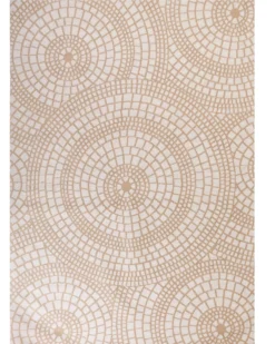 Gulvtæppe ARIBA Hvid Beige 160 x 230 cm Jute