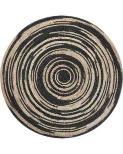 Gulvtæppe ARTORA Beige ø 140 cm Jute