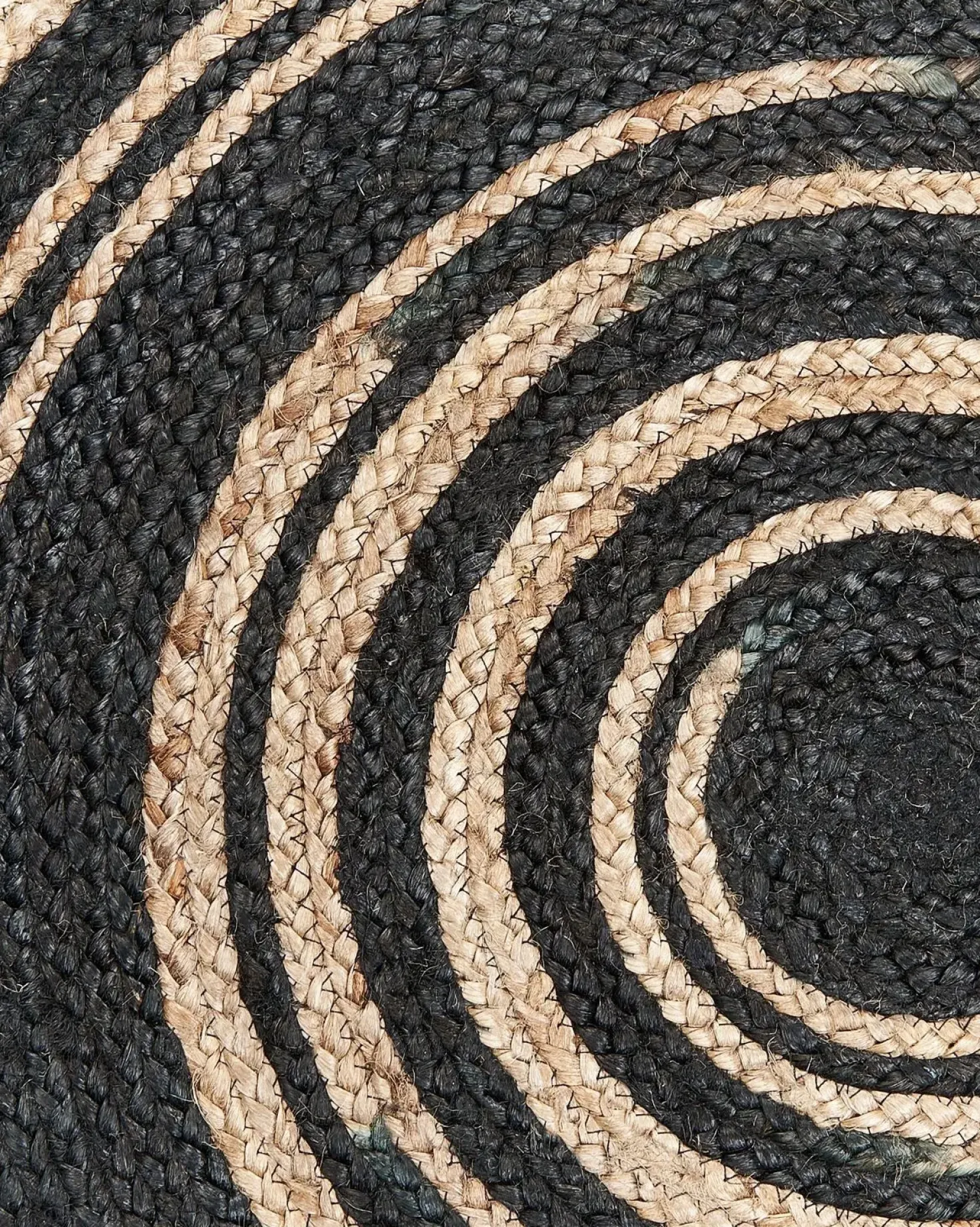 Gulvtæppe ARTORA Beige ø 140 cm Jute