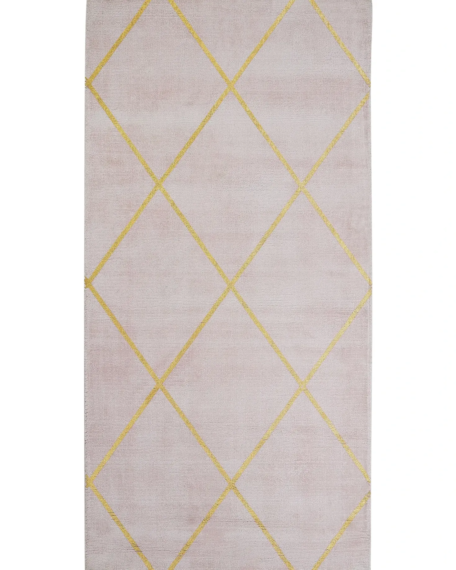 Gulvtæppe ATIKE Lyserød 80 x 150 cm Viskose