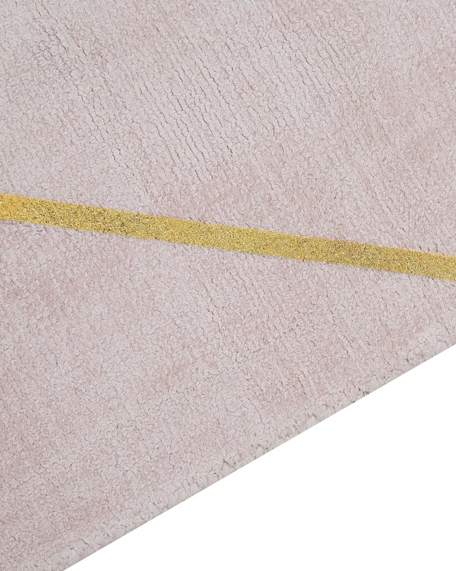 Gulvtæppe ATIKE Lyserød 80 x 150 cm Viskose
