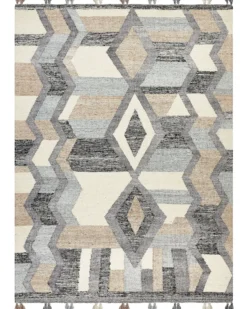 Gulvtæppe AYGEZARD Multifarvet 160 x 230 cm Uld Kelim