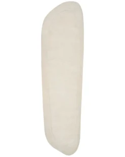 Gulvtæppe BERANI Lys Beige 80 x 250 cm Viskose