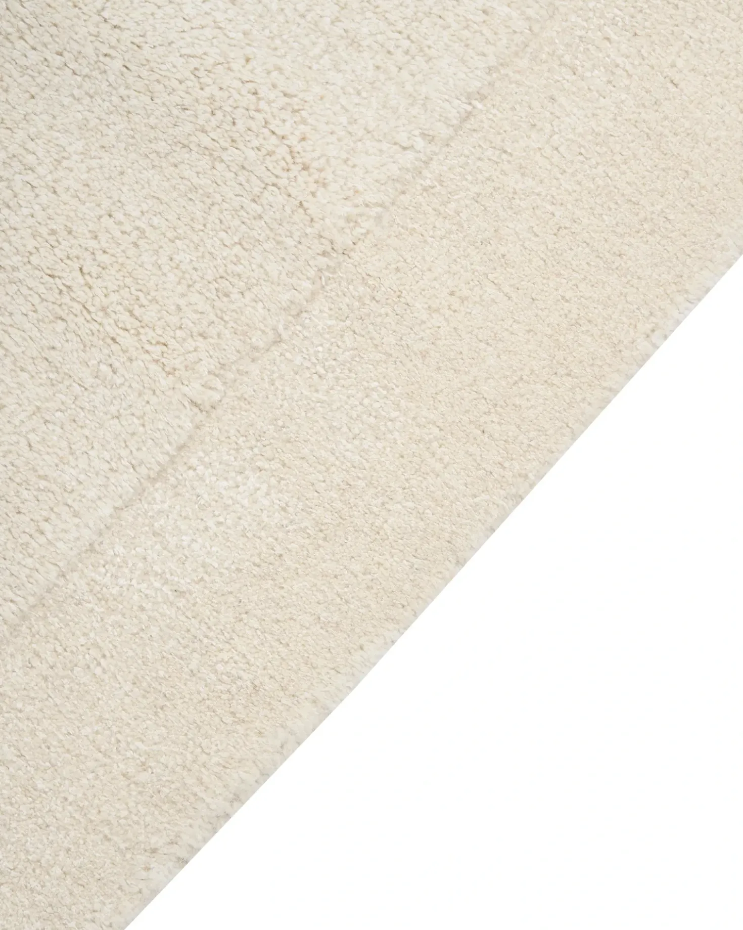 Gulvtæppe BERANI Lys Beige 80 x 250 cm Viskose