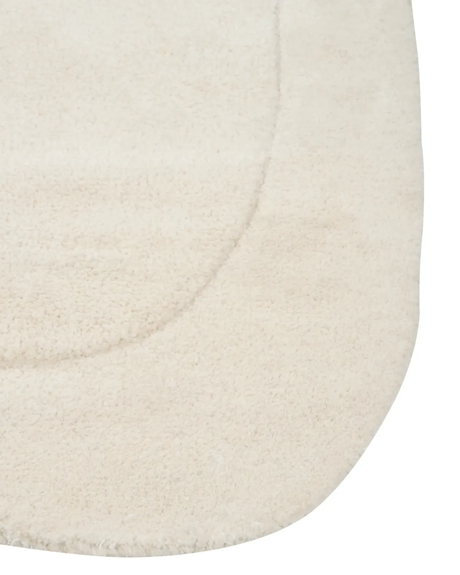 Gulvtæppe BERANI Lys Beige 80 x 250 cm Viskose