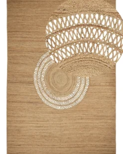 Gulvtæppe BOGAZOREN Beige 160 x 230 cm Jute