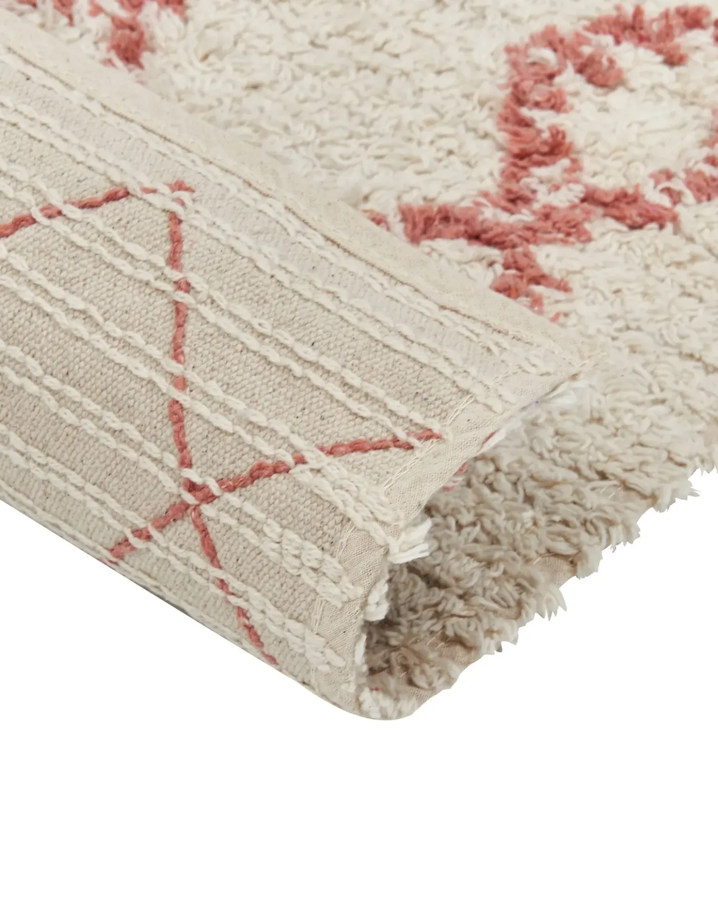 Gulvtæppe BUXAR Beige 160 x 230 cm Bomuld