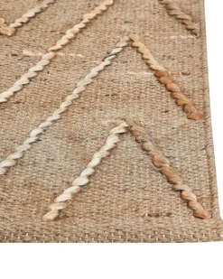 Gulvtæppe DADAY Beige 160 x 230 cm Jute